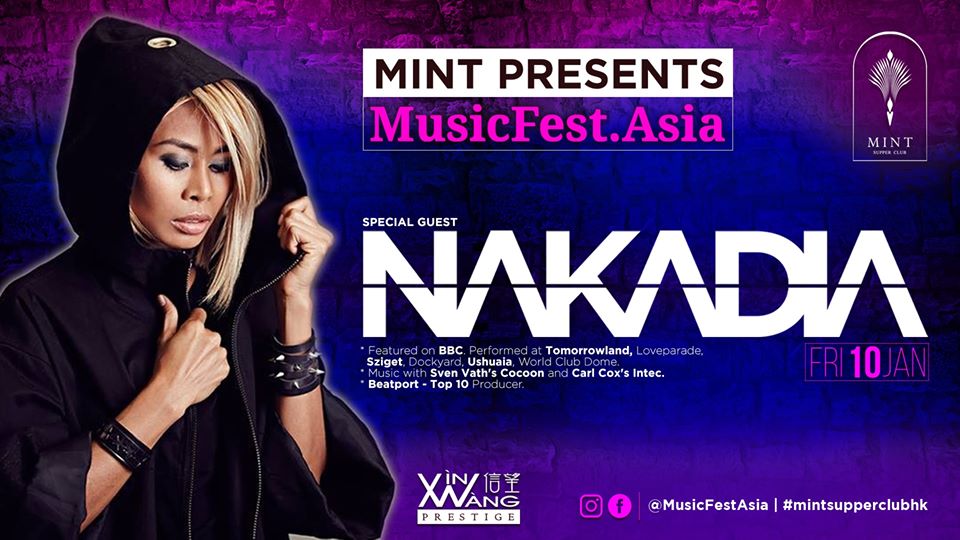 DJ Nakadia from Germany Live in Hong Kong